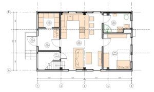 Модульный дом EFFECT LIGHT 118 25 Модульный дом EFFECT LIGHT 118 25