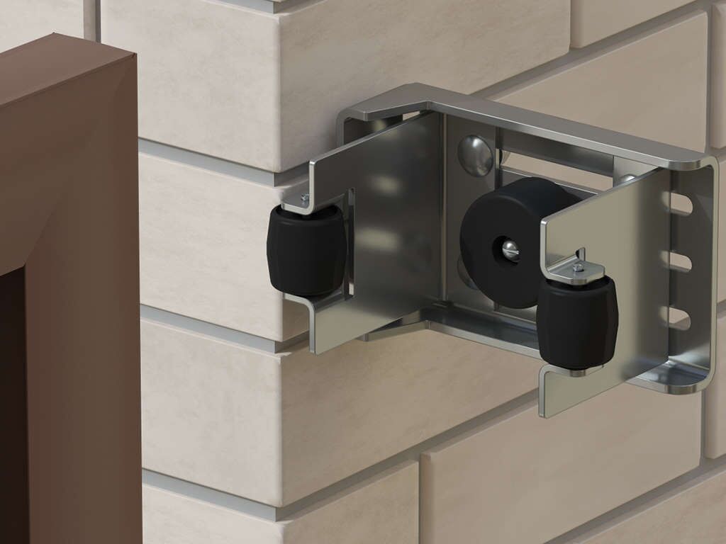 Откатные ворота из сендвич-панелей 44 Откатные ворота из сендвич-панелей 44