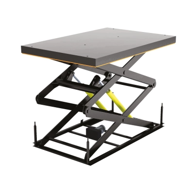 Подъемный стол с двумя парами ножниц